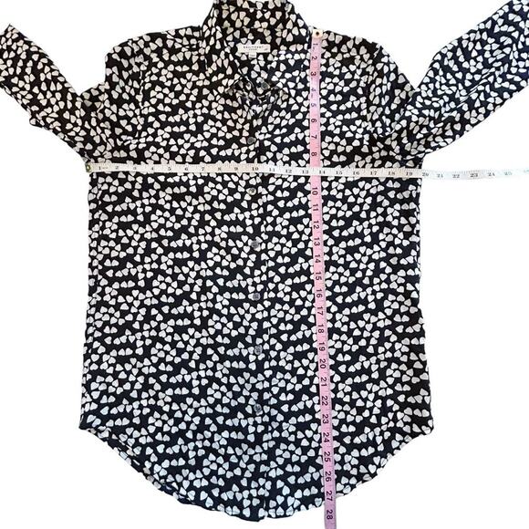 EQUIPMENT Essential Silk Heart Shirt Small - Picture 8 of 10
